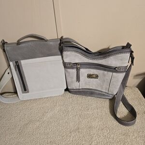 A Boc Crossbody With A Mona B. Tech Crossbody!!